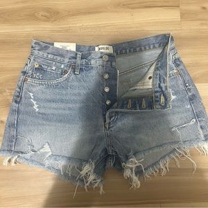 Agolde Parker Jean shorts 28 NWT